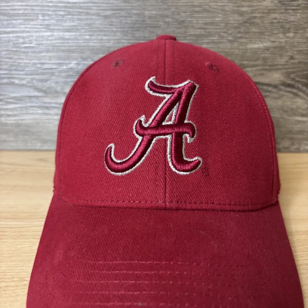 Alabama Crimson Tide Hat Cap Strap Back Red NCAA Football Mens College Sports